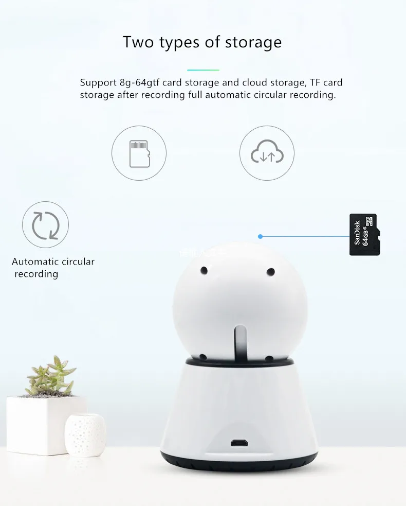 Home remote Wireless camera with 8G Memory card wifi home remote 720P HD smart network surveillance cameras Home remote Wireless camera with 8G Memory card wifi home remote 720P HD smart network surveillance cameras