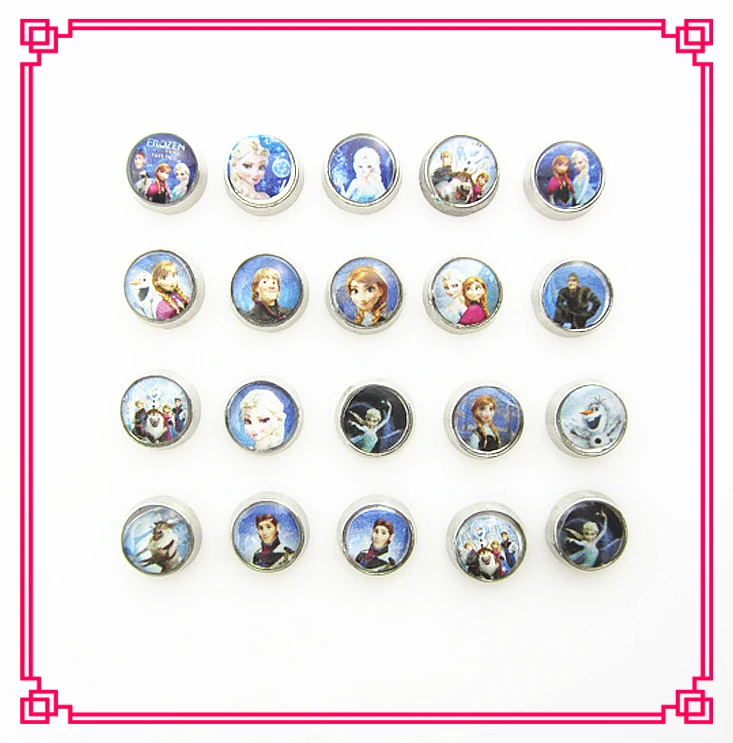 100PC Mixed Metal Floating Charm Random Style DIY Glass Living Memory Locket Lot For Memory Floating Locket
