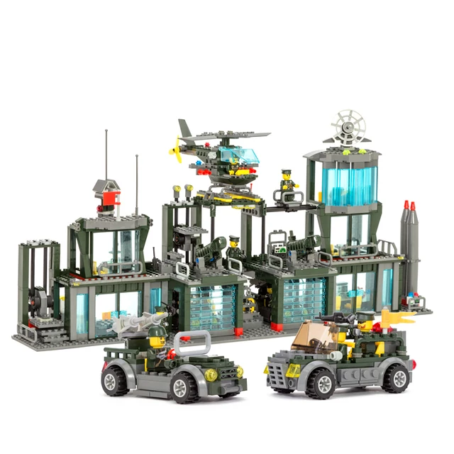Military Building Block Set Compatible with lego army