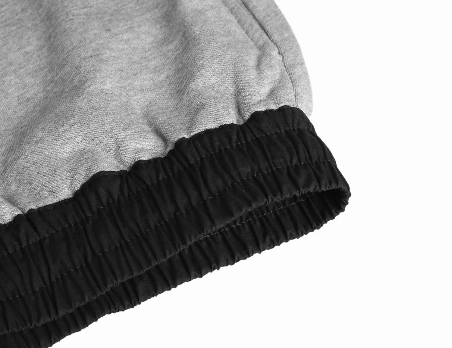 Мужские классические черные/серые мешковатые шорты с заниженным шаговым швом летние размеры M-4XL