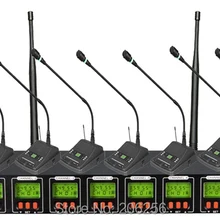 Новинка, акция, приманка, OK-8/978 Профессиональный восемь каналов беспроводной микрофон системы для цифровых зеркальных камер, 8 каналов, многоканальный микрофон конференц-связи