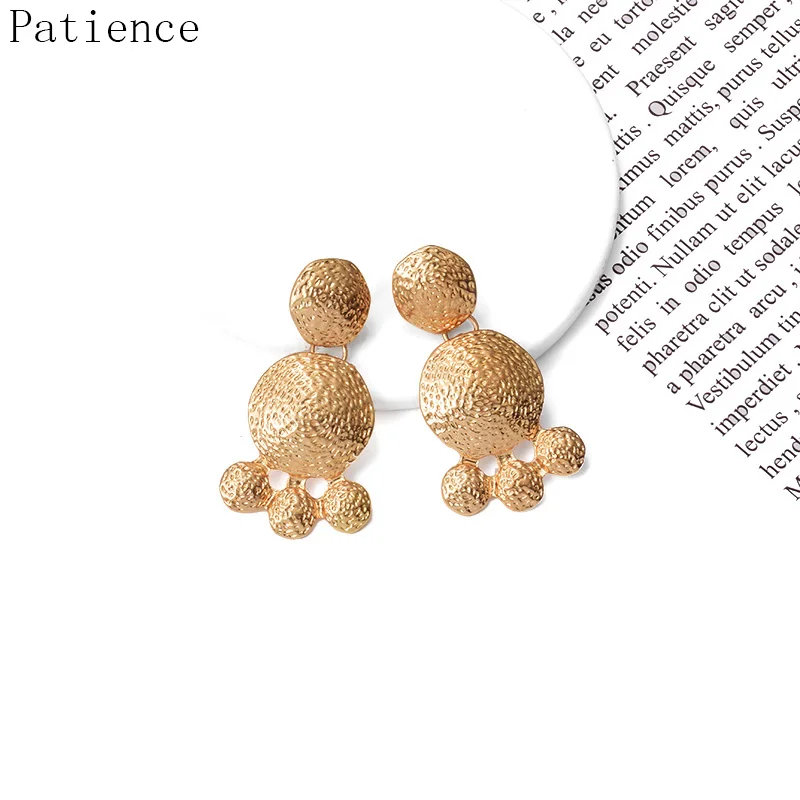 Эффектная Подвеска для сережек Висячие металлические Pendientes модный тренд Brincos Bijoux