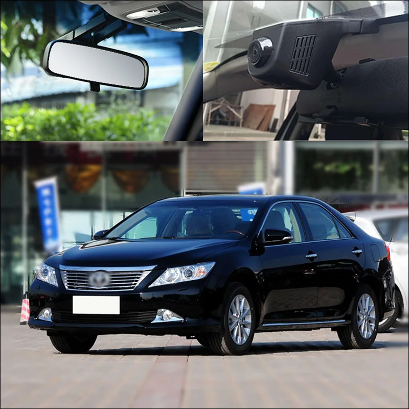

For Toyota Camry 2012 APP Control Car Wifi DVR Auto Driving Video Recorder Car Dash Camera no damage to car