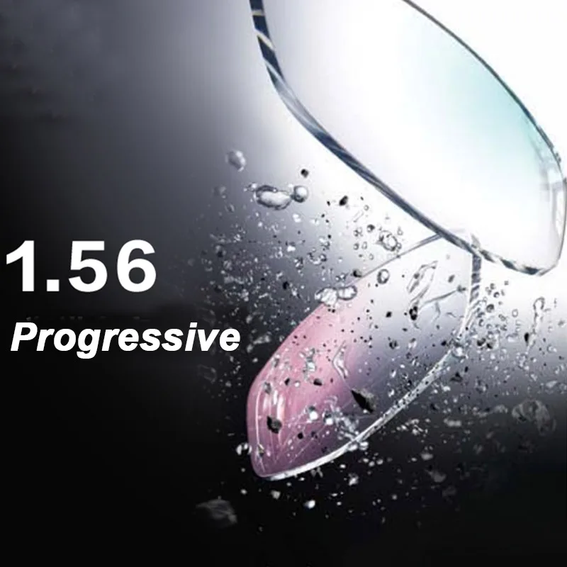 1.56 Photochromic Free-form Progressive Aspheric Optical Prescription Lenses Fast and Deep Color Coating Change Performance