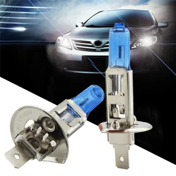 

Car Light 2Pcs H1 55W LED Headlight 6000K Halogen Bright White Bulbs Bulb Lamp 12V 19M5