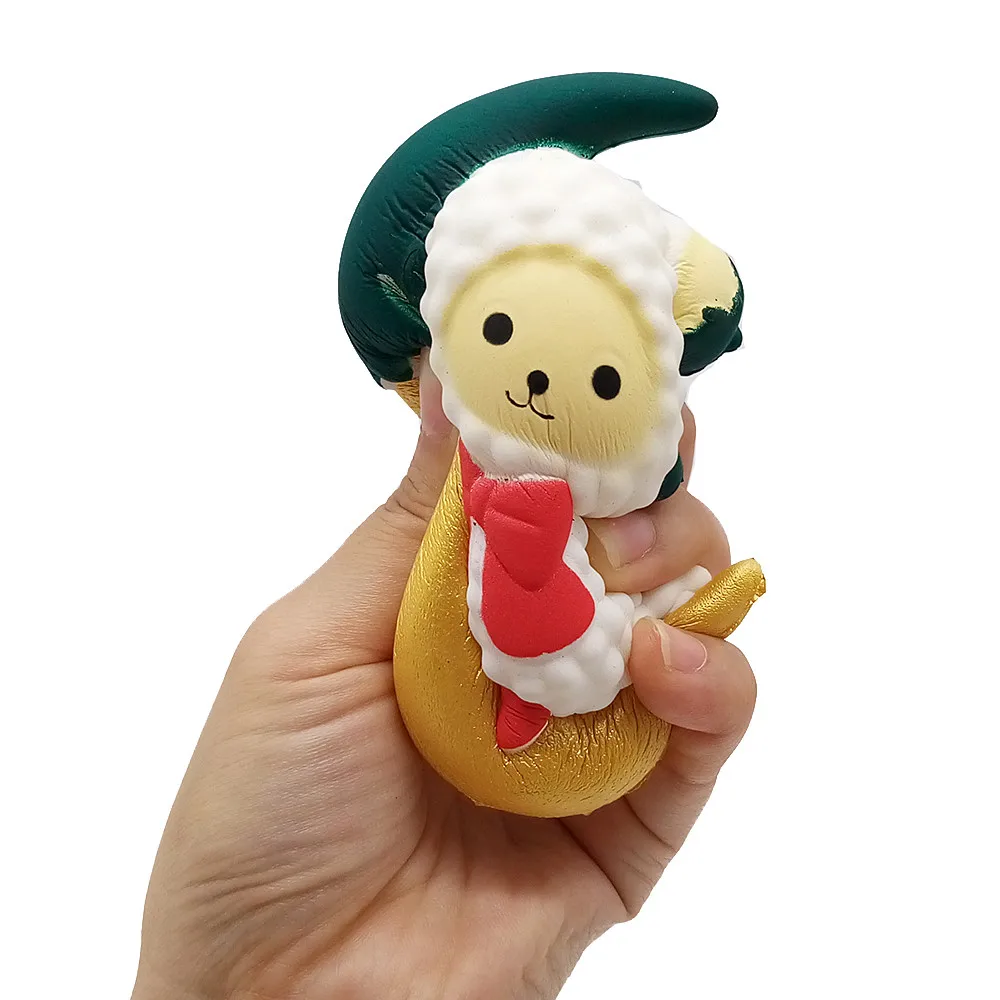 Мультфильм Луна овец снятие стресса мягкий йогурт ароматизированный медленно поднимающийся игрушечные лошадки головоломки игрушка