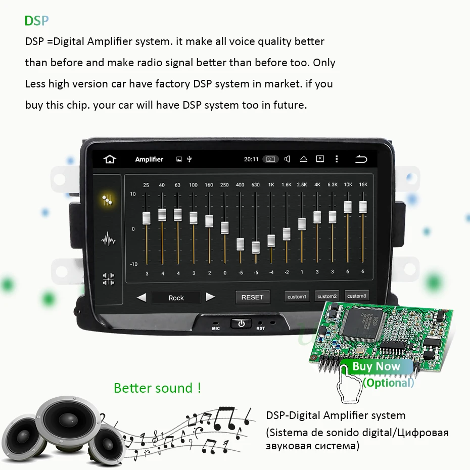 Sale 8" DSP IPS 4G 64G Android 9.0 Car GPS For Dacia Sandero Duster Renault Captur Lada Xray2 Logan 2 NO dvd player auto radio 3
