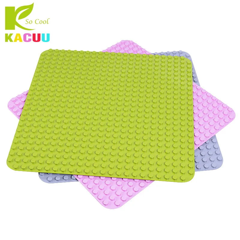 

Big Size Blocks Base Plate 404/512/572/764 Dots Baseplate DIY Building Blocks Toys For Children Compatible Legoa Duploe Gifts