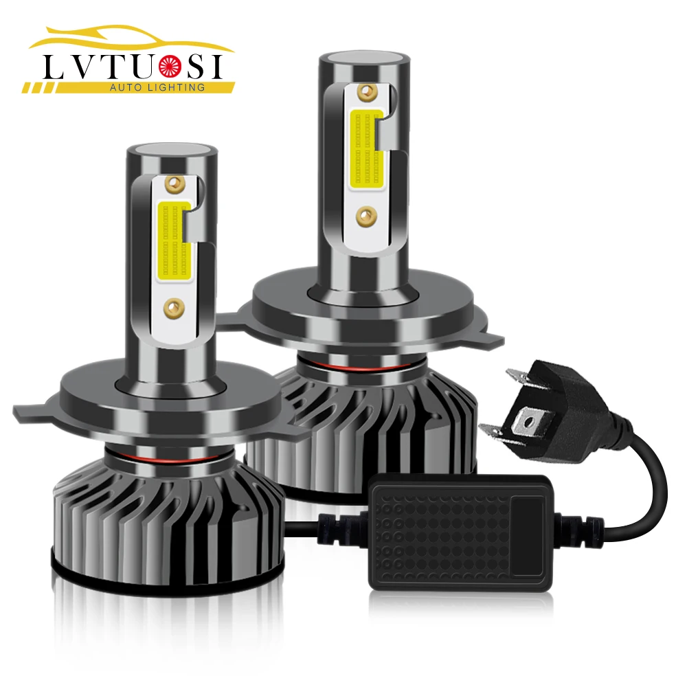 

H7 led Faros H4 Bombilla LED Del Coche H1 H3 H9 H11 HB4 HB3 9005 9006 H27 H8 H13 9004 881 880 60 W 6000K 12 V Xenon Blanco