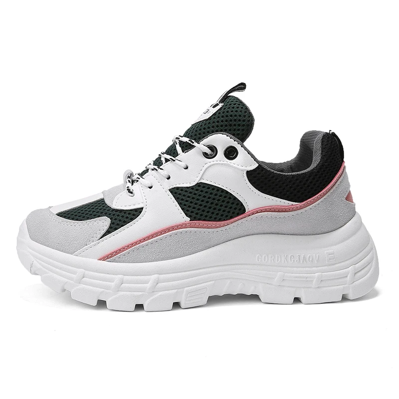 

ladies shoes Red Autumn Fashion Women Casual Shoes Suede Leather Platform Shoes Sneakers Ladies White Trainers Chaussure Femme
