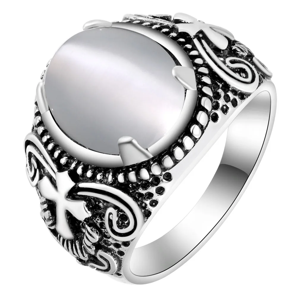 Женское кольцо из серебра 925 пробы с искусственным драгоценным камнем|gemstone rings