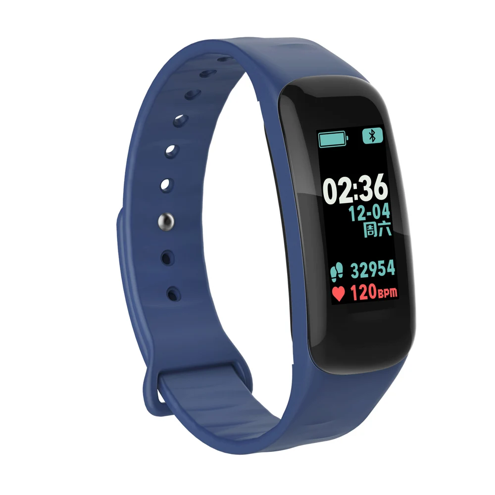 TREZER C1P Fitness Bracelet Heart Rate Monitor Color Screen Blood Pressure Measurement Smart Wristband for IOS Android Phone (15)
