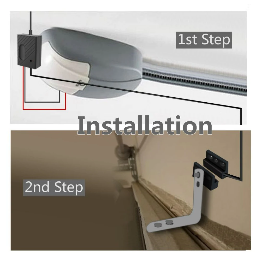 Eachen Wifi Smart Switch Garage Door Controller Garage Door Opener