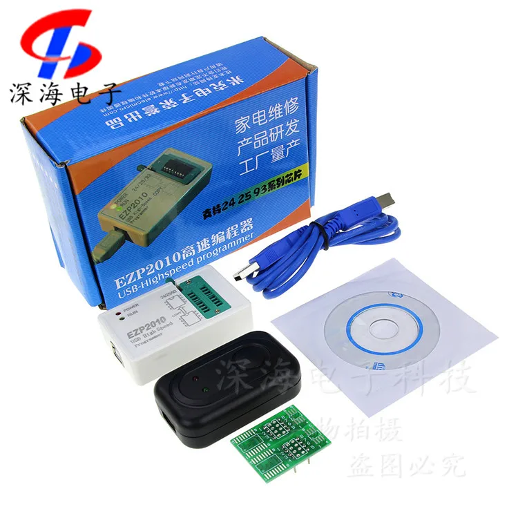 

EZP2010 High Speed SPI FLASH Programmer Offline Copy 24/25/93/bios25T80 Burning