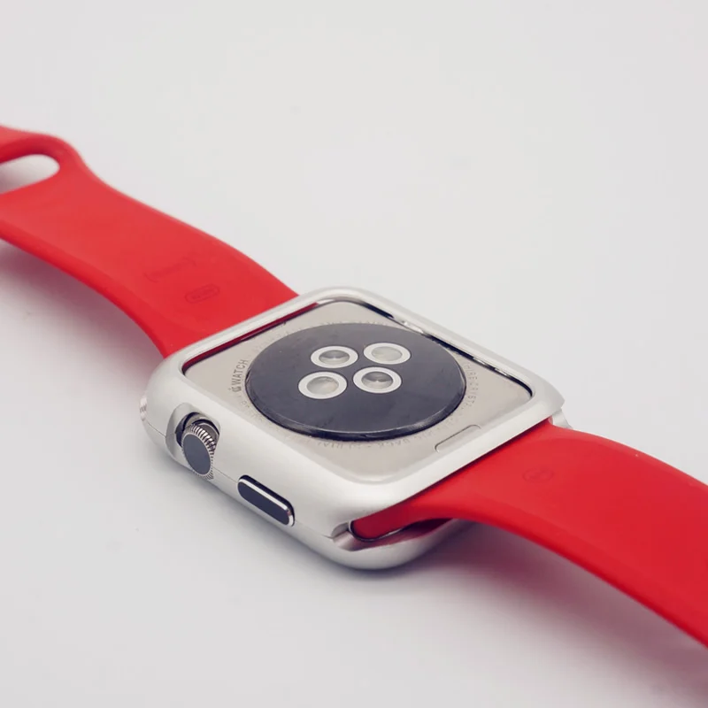 New Transparent Frame Case Clear Ultra Thin Hard Protective Cover For Apple Watch Series 3 Series 2 Series 1 (3)