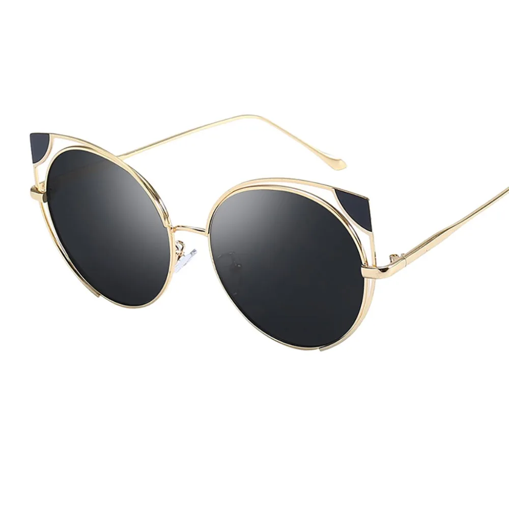 

Vintage Cat Eye Sunglasses Women High Quality Fashion Sun glasses for Men Retro Mirror Eyewear UV400 Radiation Protection 2019
