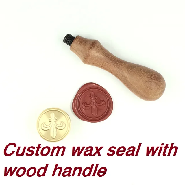 customize wax stamp with