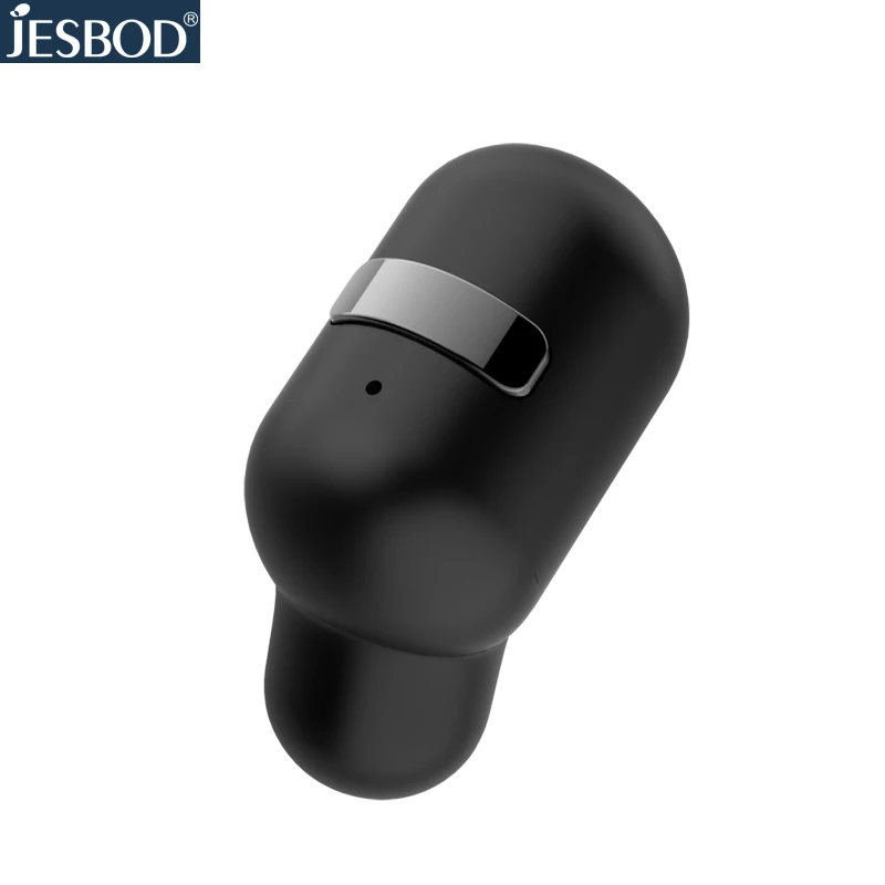 

JESBOD A1 Bluetooth Headphone Smallest Wireless Earphone Magnet USB Charger IPX5 Sweatproof Noise Cancelling Earbud with MIC