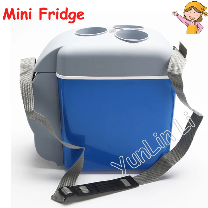 7.5L Car Mini Fridge Portable 12V Travel Refrigerator ABS Freezer Home