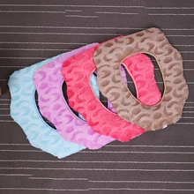 PU waterproof bottom thick warm plush toilet mat type O Home Winter necessary funds
