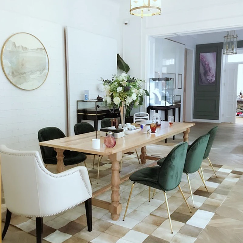 Modern Design Simple Upholstered Dining Chair Soft Cover Padded Home Simple Upholstered Chairs Dining Room Creative Modern Design Simple Upholstered Dining Chair Soft Cover Padded Home Simple Upholstered Chairs Dining Room Creative