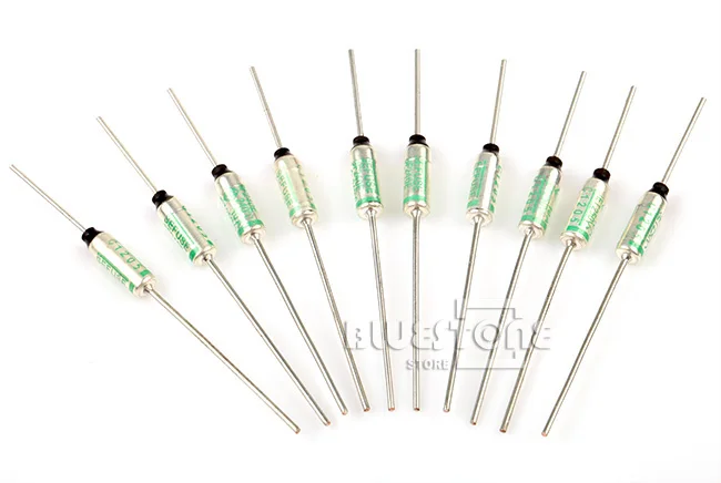 BOJACK SF240E SEFUSE Fusibili Termici 10A 250V 240 Gradi Celsius Disgiuntori Termici (confezione Da 10 Pezzi) | Leroy Merlin