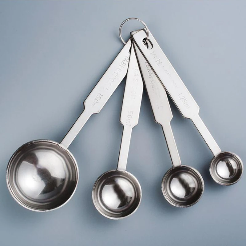 MICCK 4pcs Coffee Scoop Four In One Flour Coffee Measuring Spoon