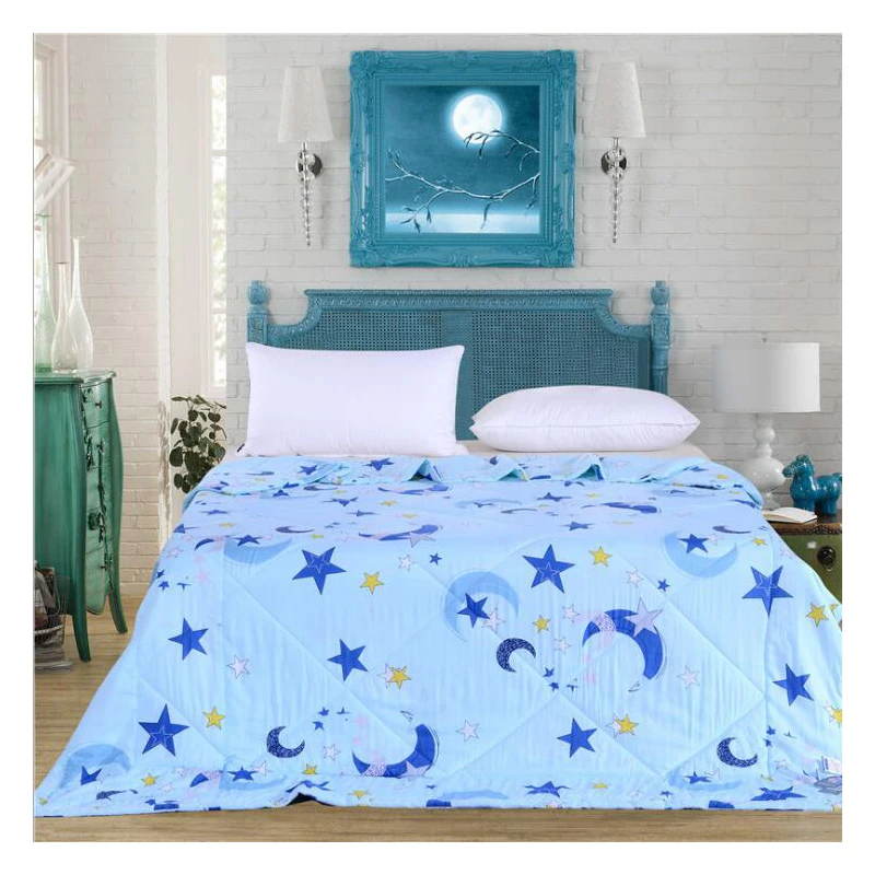 

Simple DUVET COVER SET LUXURY summer cool QUILT washable Air condition quilt SINGLE DOUBLE SUPER Queen King Size Bed quilt