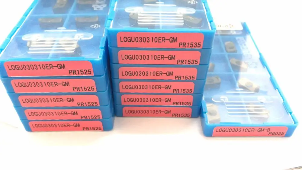 Новый 50 шт LOGU030310ER GM PR1525 Быстрый вперед чтобы вставить инструмент с ЧПУ|Токарный
