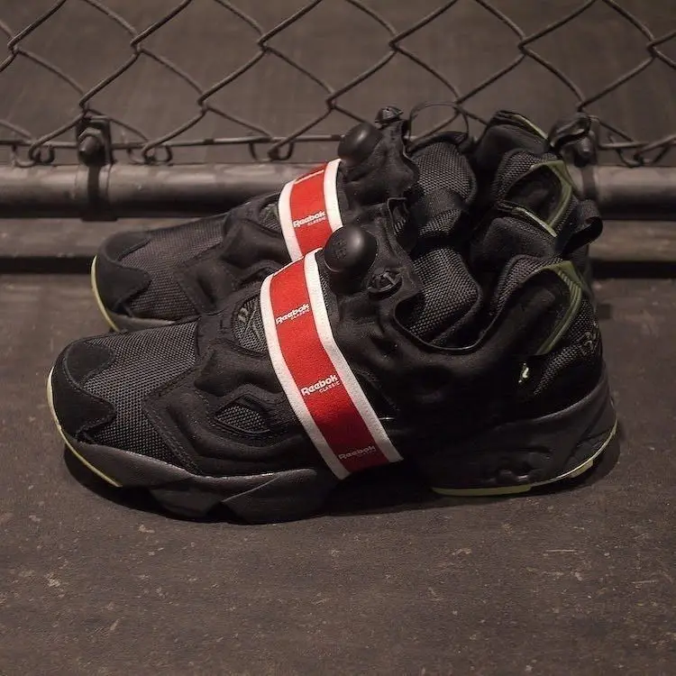 

Reebok Insta Pump Fury MB Height Increasing Sneakers Men Inflatable shoes Elastic Band women's shoes Spring 2019