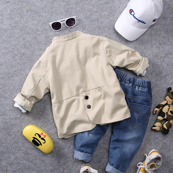 

90-130cm new 2019 spring fashion style boys windbreaker jacket kids handsome wind coat children spring autumn jacket