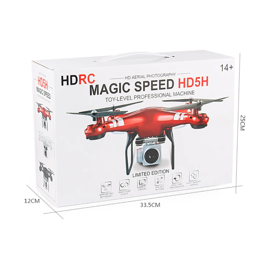 

HD5H Adjustable Wide Angle 1080p 5MP HD Camera WiFi FPV Live Quadcopter Drone High Quality Quadcopter Drone A530