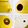 Creative Colorful Ceramic Balloon Wall Hanging Flower Pot Flowerpot Children Kids Room Flower Vase Home Office Wall Decoration 4