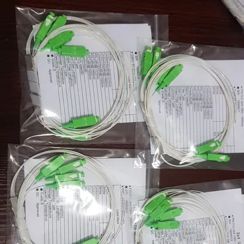 

10PCS/ Lot SC APC Blockless PLC Splitters 2x8 Fiber Optic Splitter