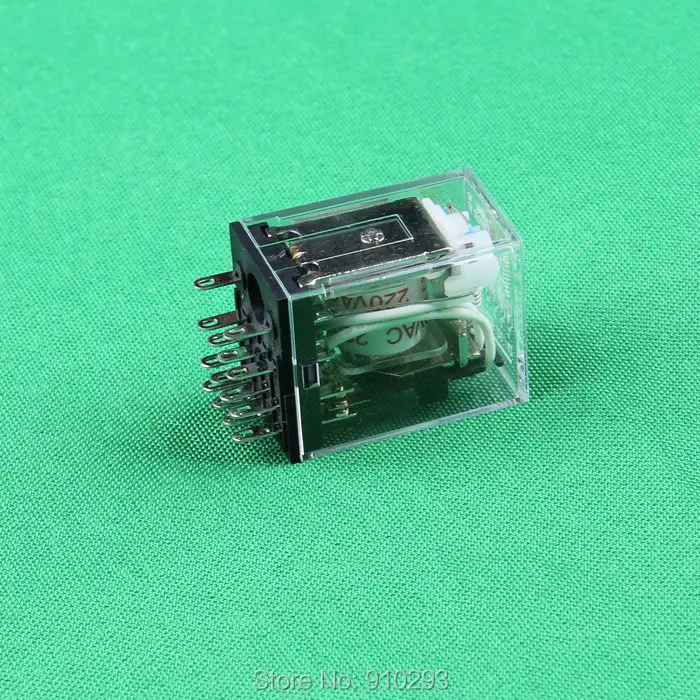 Реле питания JZX 22F (D)/4Z 3A 220VAC катушка напряжения с 14 контактами реле перегрузки
