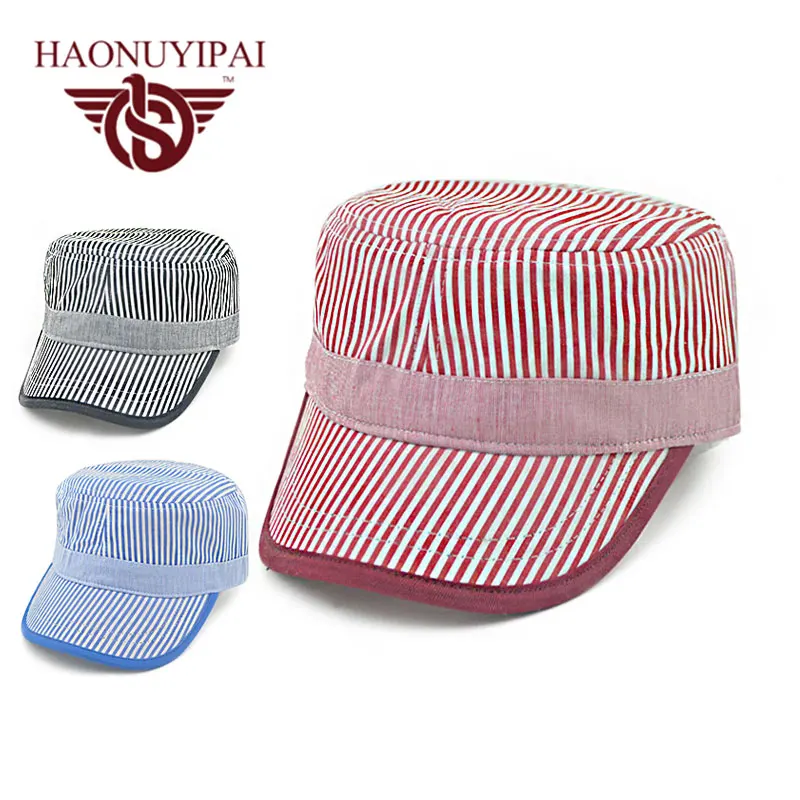 

2016 High Quality New Brand Caps Striped Man woman Baseball Hats Gorras Planas Hip Hop Sports Golf Tocua MM171