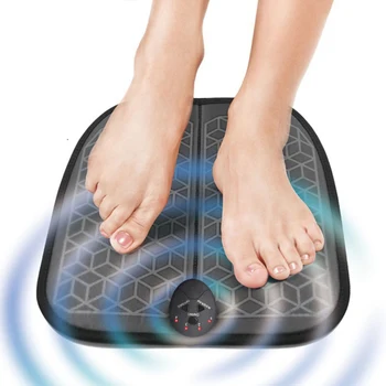 

Acupuncture Foot Reflexology Massage Pad Walk Square Foot Massager Cushion for Relax Body Pain Health Care 2019