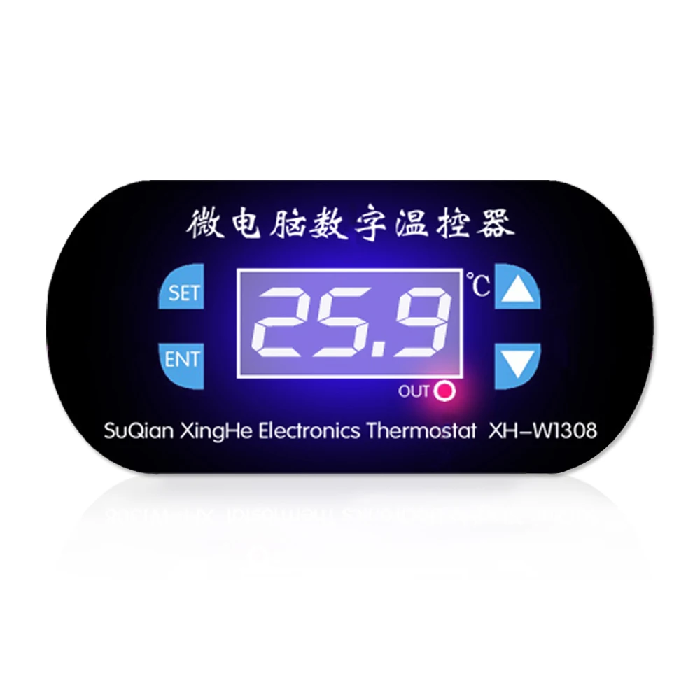 W1308 Temperature Controller Microcomputer Digital Display Temperature Controller Temperature Controller Switch