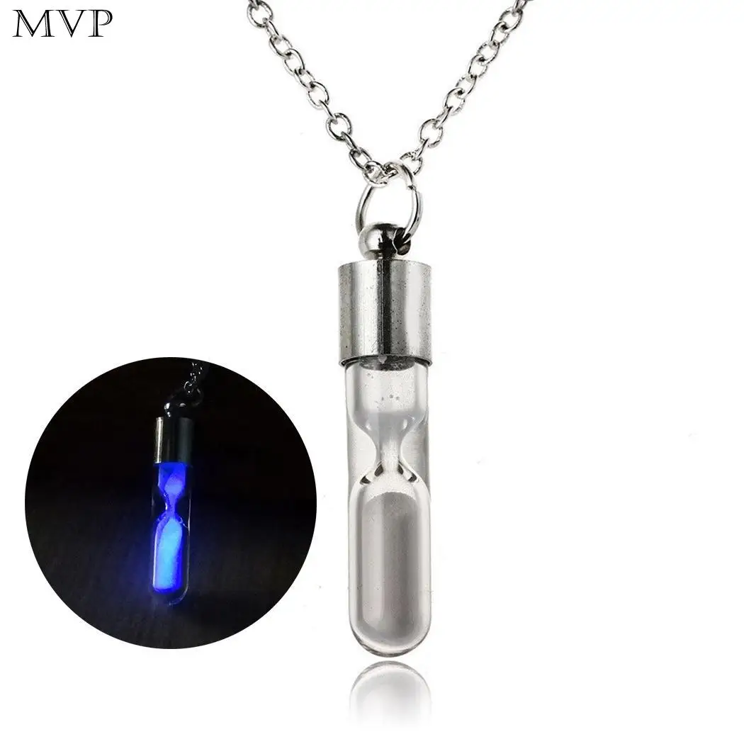 

Link 1inch Noctilucous Women Pendant 5 2inch 2 5cm Casual 2 18 1 3inch Necklaces Silver 8cm Chain Hourglass 46 5cm