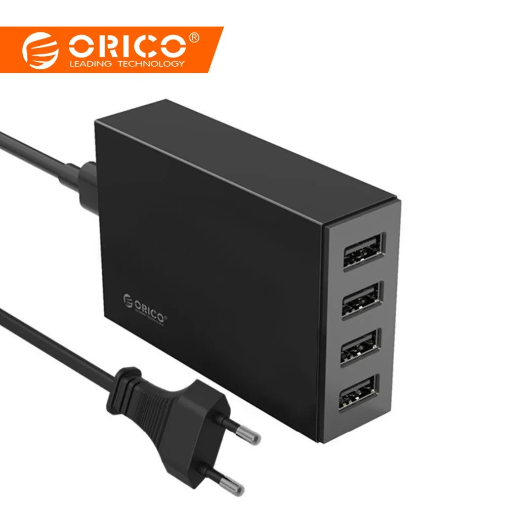 

ORICO USB Charger 5V 6.8A Max 34W 5 Ports USB Universal Phone Charger for Samsung LG Xiaomi iPhone Travel Chargers