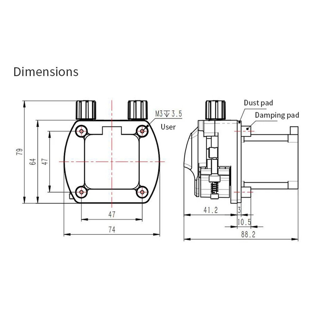 12V /24V Mini Peristaltic Water Pump With Stepper KCM Motor And BPT/Silicon Tube Suit for Viscous/ Non-viscous Liquid Transport