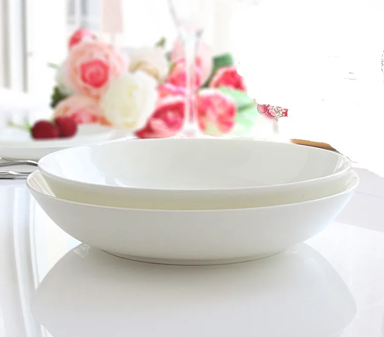 High Quality Bone China 8 7.5 Deep Dish Rice Dish Dinnerware Sets