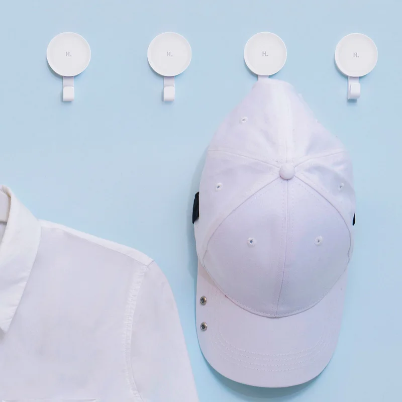 Маленькие клейкие крючки Xiaomi Youpin HL Happy Life прочные настенные для ванной спальни