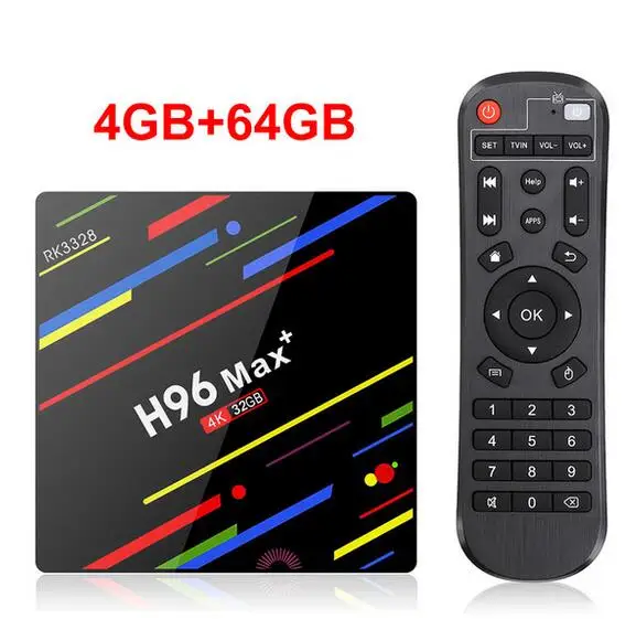 KuWFi телеприставка Android 8,1 Smart tv box 4 Гб Ram 32 ГБ/64 ГБ Rom Rockchip RK3328 4K H.265 USB3.0 2,4 Ghz WiFi IP tv set top Box - Цвет: 4G64G