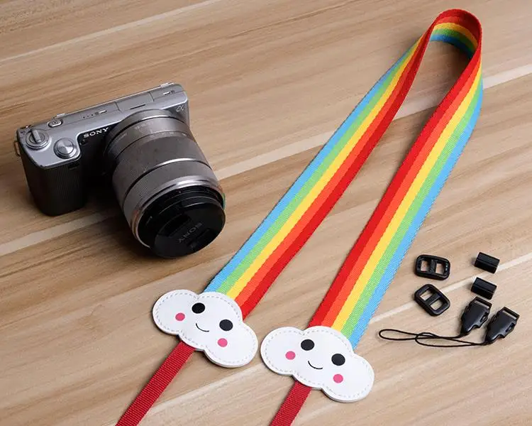 Ремень для камеры Minnie DSLR SLR держатель лямок Canon Nikon Sony Pentax Fuji Leica 550d 60d d7000|dslr slr|strap
