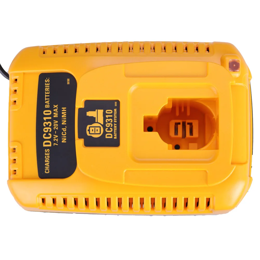 Зарядное устройство для аккумуляторов Dewalt DC9310 7 2 20 в Ni CD и mh DW9057 DC9071 DC9091