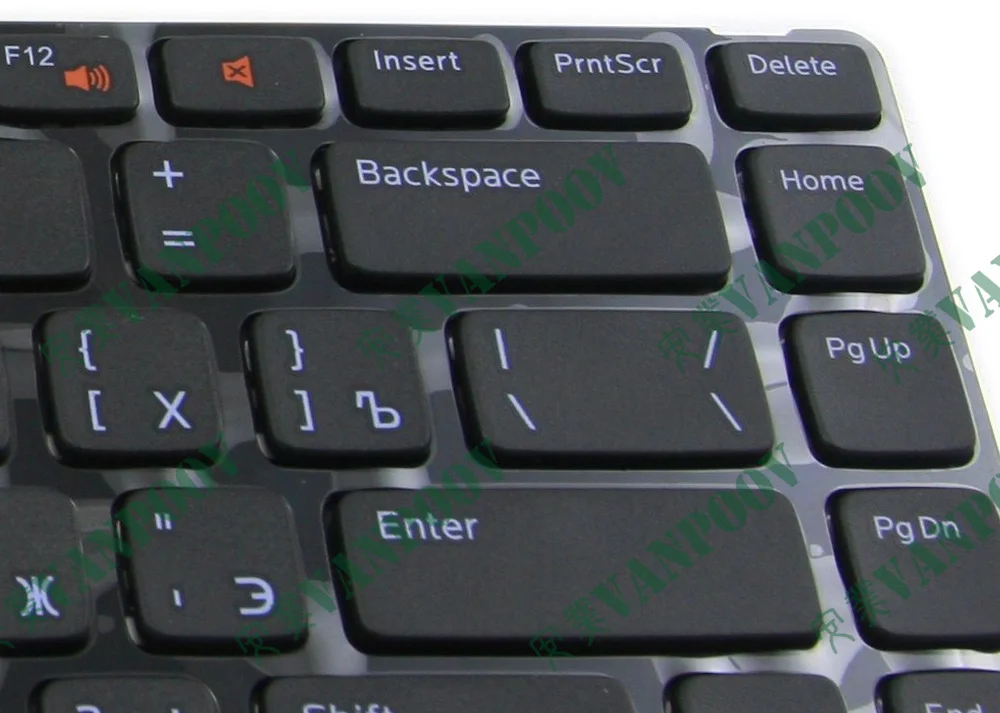 Русская клавиатура для ноутбука Dell Inspiron 14R N4110 M4110 N4050 M4040 N5050 M5050 M5040 N5040 Vostro 3550 Xps L502