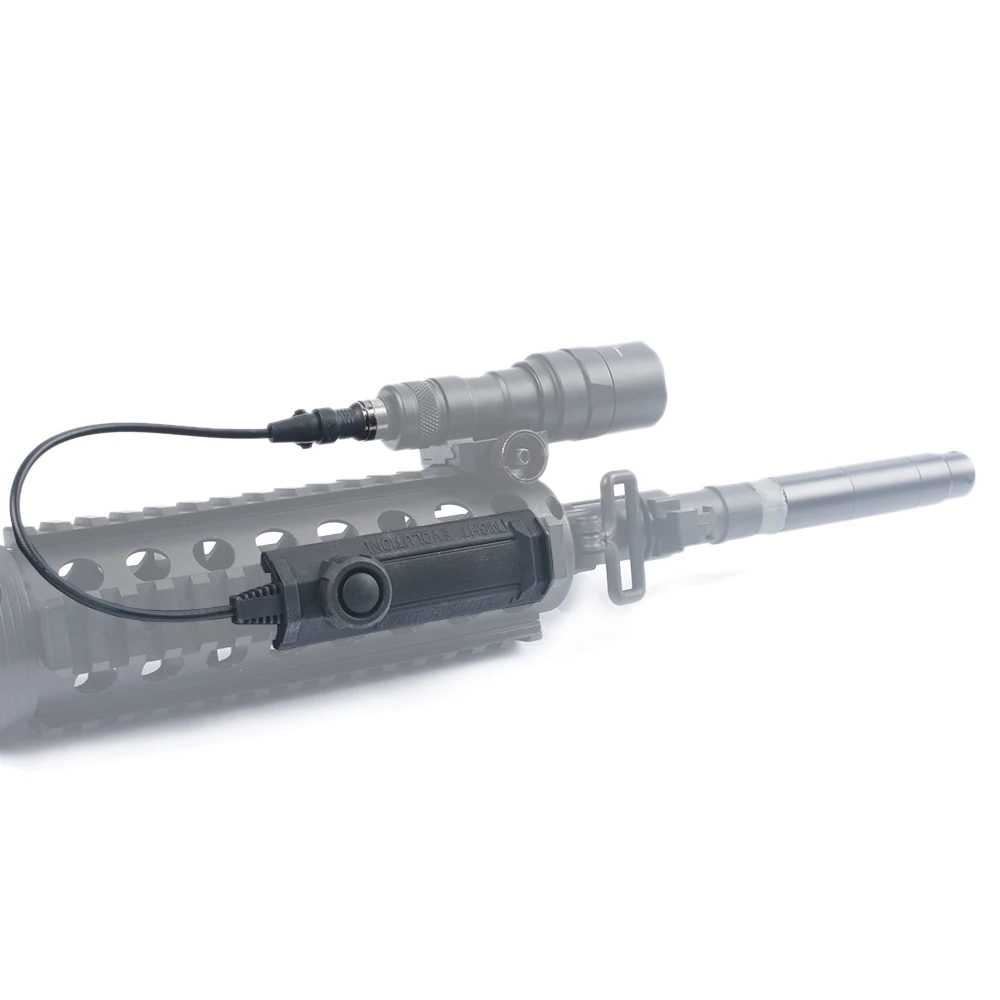 Interruptor de Função Remoto para Surefir Wadsn Airsoft Função Momentânea Arma Tática Lanterna Dupla M300 M952 M600 5 Cheap Luzes de armas