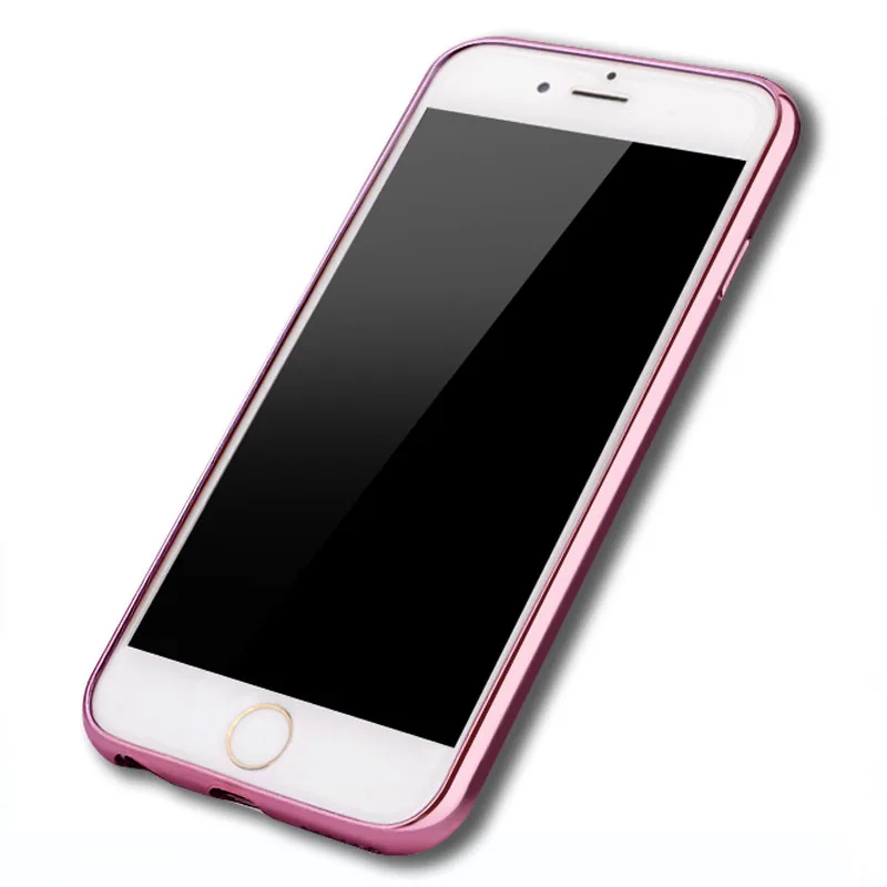 SemgCeKen роскошный оригинальный силиконовый чехол из ТПУ розового золота для apple iphone