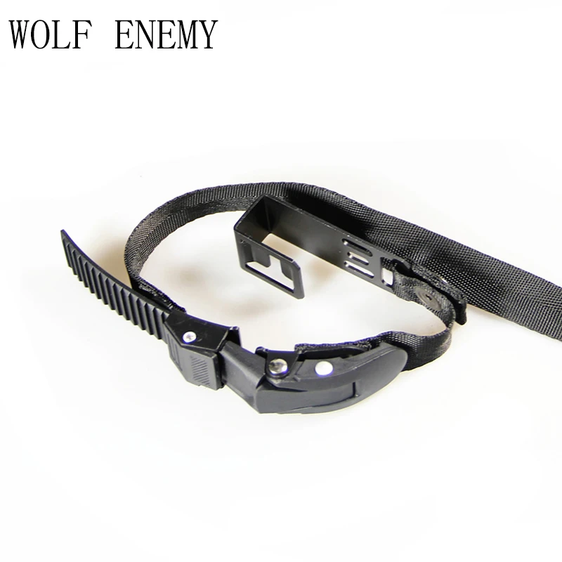 

Tactical NVG Night Vision Goggle Helmet Mount Strap Black Helmet Accessories